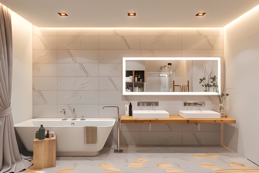How to Choose the Perfect Bath Mirror with Light for Small Spaces