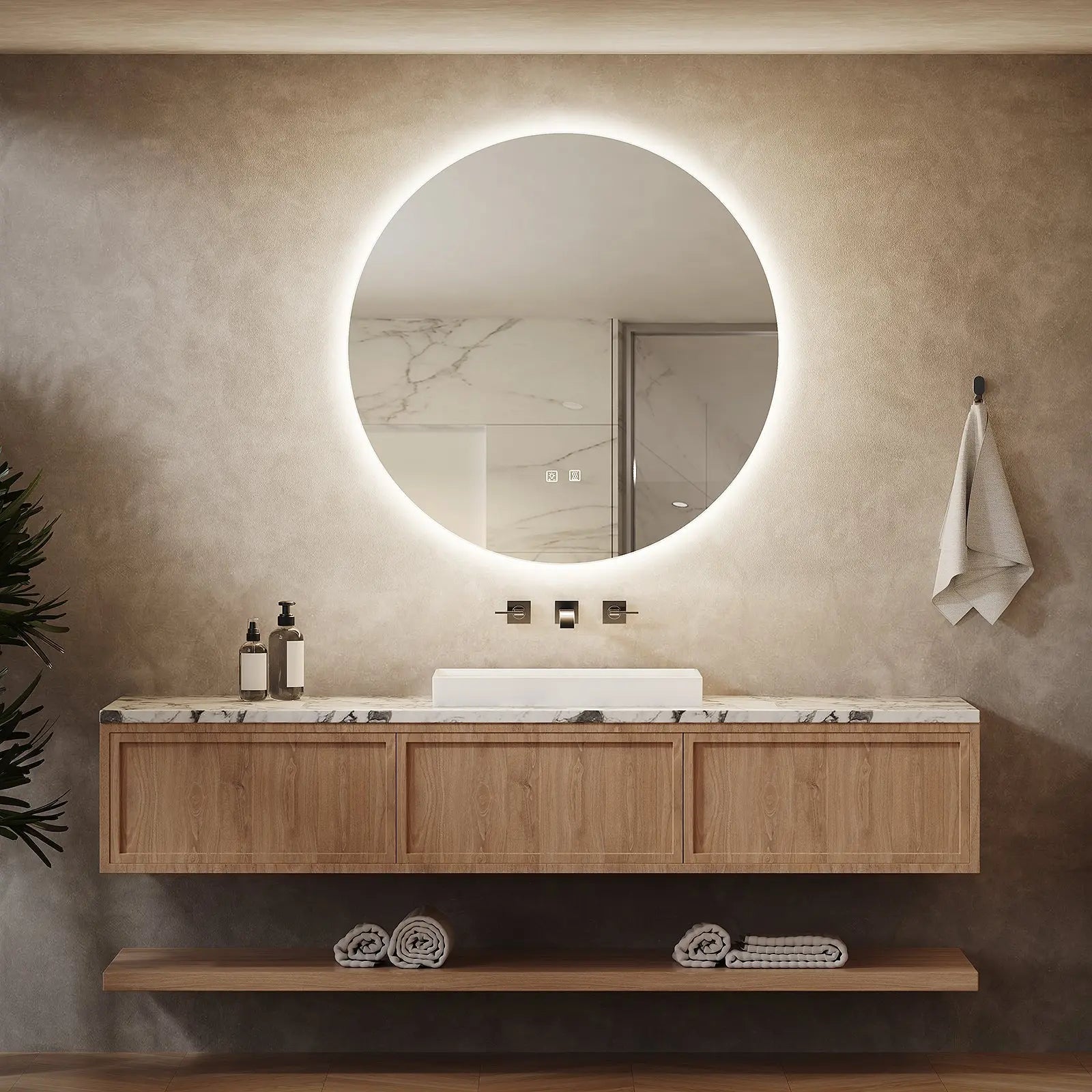 Is a Lighted Mirror Enough Light for a Bathroom? Find Out – LED Mirror ...