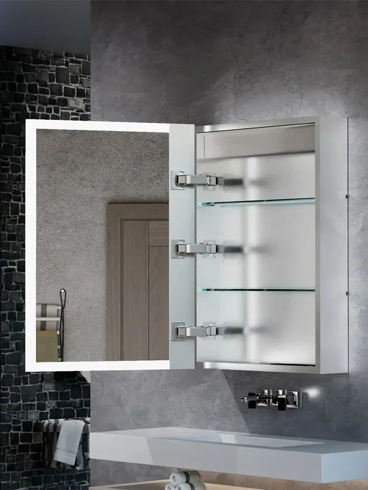 Bathroom Mirror with Lights and Storage