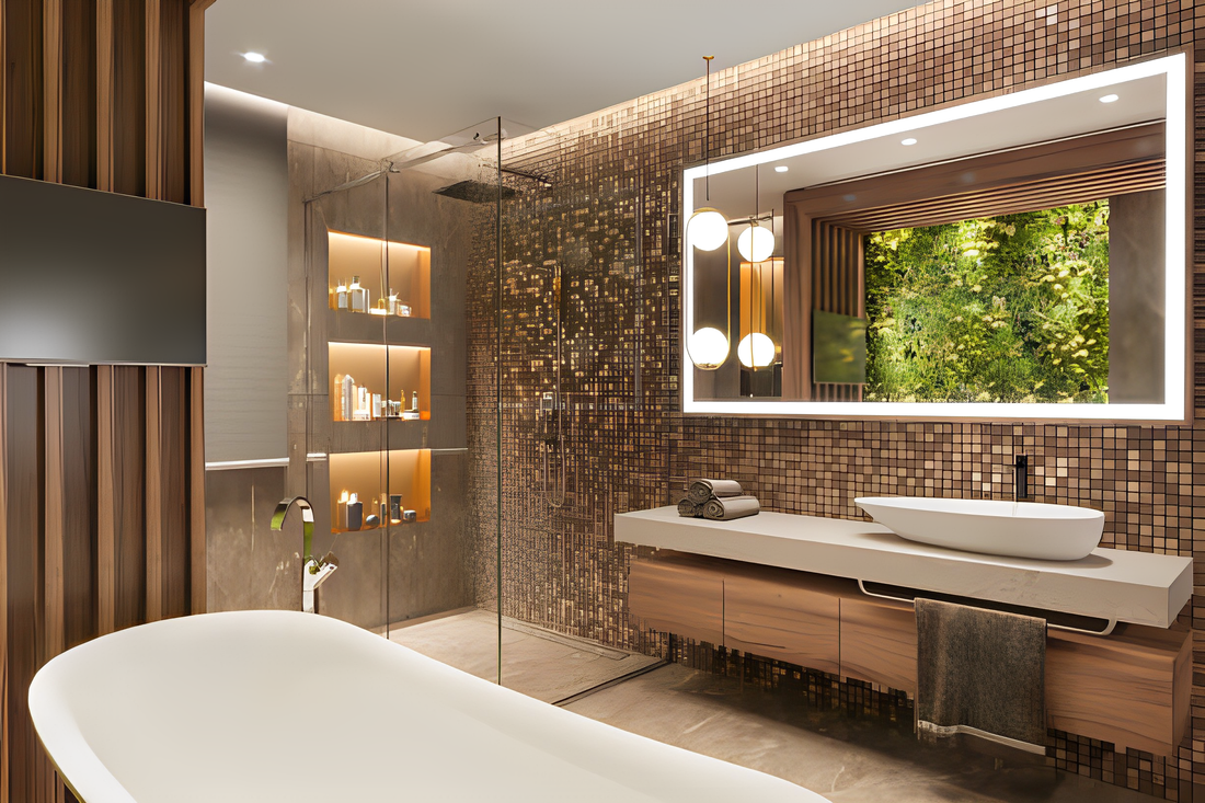 Personalizing Your Bathroom with Custom LED Mirror Designs