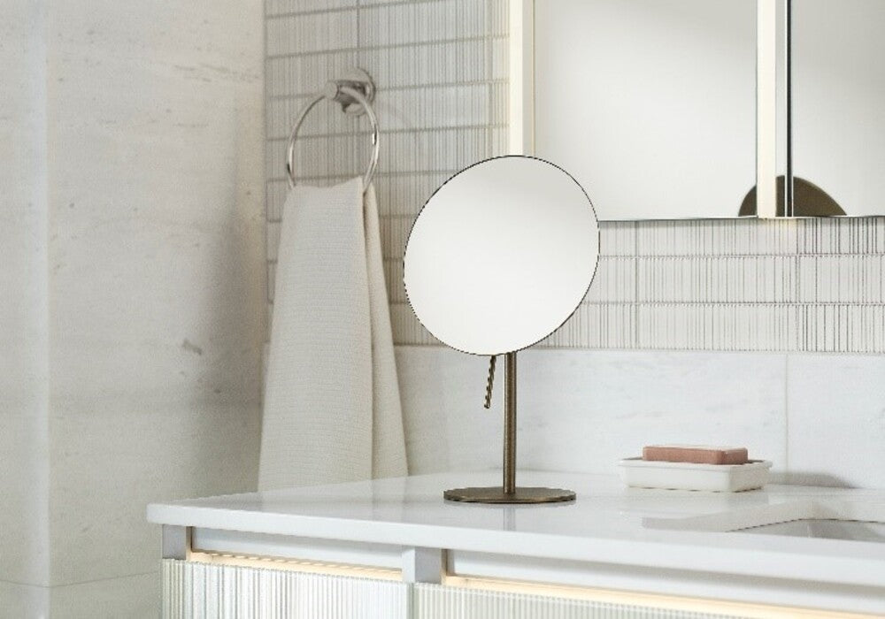 How Far Above a Vanity Should a Mirror Hang: Expert Advice