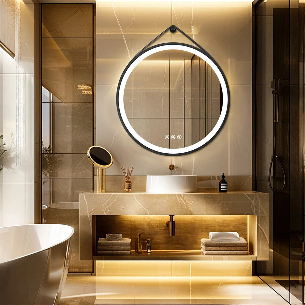 Led Mirror Light Design Top LED Bathroom Mirrors, Modern Lighted Designs & Mirrors With Lights ...