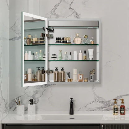 Smart Bathroom Mirror with Storage